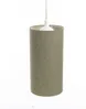 BPS Koncept 0T0-015-15w30 Hängeleuchte BOHO ELEGANT E27 1x40W Stoff strukturiert auf PVC-Kunststoff grau H:102cm Ø15cm dimmbar Bild 5