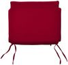 Sitzauflage 45x42 cm für Gartenstuhl Aoste TS-2010 - rot Bild 2