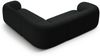 Micadoni Ecksofa Kate 5-Sitzer Boucle Schwarz Bild 3