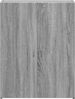 vidaXL Aktenschrank Grau Sonoma 60x32x77,5 cm Holzwerkstoff 840770 Bild 4