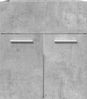 vidaXL Waschbeckenschrank Betongrau 41x38,5x46 cm Holzwerkstoff 856204 Bild 4