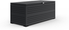 Weide Gartenbox | 100% Aluminium | Aufbewahrungsbox 590 L | Outdoor Box mit Deckel | 130 x 74 x 62 cm Bild 4