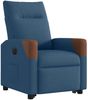 vidaXL Relaxsessel mit Aufstehhilfe Elektrisch Blau Stoff 3324028 Bild 4