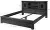 Bett Mango 180x200x105 natur lackiert RAILWAY #143 Bild 5