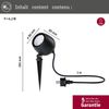 Paulmann 94770 LED Gartenstrahler ZigBee Kikolo insektenfreundlich 230V Bild 5