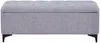 Vente-unique - SABILO Sitzbank Stoff Grau - B 45 cm x H 44 cm x L 120 cm Bild 3