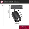 Paulmann 965. 54 ProRail3 LED Schienenspot Kratos 36° 2000lm 18,5W 4000K 230V Schwarz Bild 2