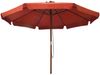 vidaXL Sonnenschirm mit Holzmast 330 cm Terrakotta 47217 Bild 2