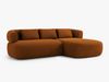 Micadoni 5-Sitzer Ecksofa Jenny Rechts Samt Salvador Terrakotta Bild 2