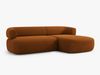 Micadoni 5-Sitzer Ecksofa Jenny Rechts Samt Salvador Terrakotta Bild 3
