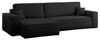Kaiser Möbel Ecksofa mit schlaffunktion und bettkasten, BEST XL stoff Poso, Quelle, Verita, Mit Bettfunktion und Bettzeugfach Bild 4