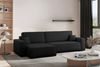 Kaiser Möbel Ecksofa mit schlaffunktion und bettkasten, BEST XL stoff Poso, Quelle, Verita, Mit Bettfunktion und Bettzeugfach Bild 5