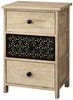 HTI-Living Kommode Kommode Melia 3 Schubladen Dekor Schwarz-Artisaneiche (Stück, 1 St, 1 Kommode) Bild 3