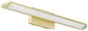 LED Wandleuchte, Metall, dimmbar, messing, B 60 cm Bild 2