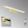 LED Wandleuchte, Metall, dimmbar, messing, B 60 cm Bild 5
