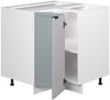 Eckunterschrank Fame-Line Hellblau-grau 80.5 cm , AP Eiche Vicco Bild 5
