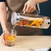 Kyraton Wasserkaraffe 1.5L Klarglas Heiß Kaltgetränke Wasserkrug Karaffe Bild 3