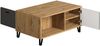 Couchtisch Blanshe in Eiche mit Filz grau 110 cm Bild 4
