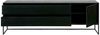 TV Board Silas aus Eschenholz, Schwarz Bild 3