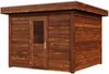Lugarde Select Modern Gartenhaus Bochum 300x300cm - Braunes Öl Bild 2