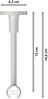 Innenlauf-Gardinenstangen-Set Sonette Santo 540 cm (geteilt in 3 x 180 cm), 1-läufig, 20 mm Ø Weiß Bild 2