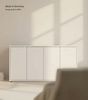 mokebo Sideboard Die Horizontale, Wohnzimmerschrank, Kommode, Beistellschrank, Anrichte in kaschmir Bild 3
