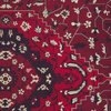 Teppich rot orientalisches Muster 80 x 300 cm Kurzflor VADKADAM Bild 5