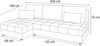 AX LIVING Ecksofa Grün Dolceo L Sofa Klein mit Schlaffunktion Steppung Bild 3