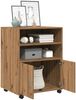 vidaXL Rollschrank Artisan-Eiche 60x48x81 cm Holzwerkstoff 853172 Bild 3