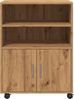 vidaXL Rollschrank Artisan-Eiche 60x48x81 cm Holzwerkstoff 853172 Bild 4