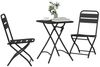 vidaXL Bistrogarnitur 3 pcs Anthrazit Stahl 42002954 Bild 3