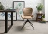 Stuhl Echtleder 61x52x86 beige IRON LABEL #612 Bild 3