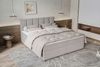 99rooms Boxspringbett Bergamo (Schlafzimmerbett, Bett), 140/160/180/200x200 cm, in Webstoff MALMO_NEW, mit Topper Bild 3