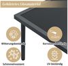 Celya Gartenlounge-Set Gartenlounges Balkon, Gartenmöbel Set 6 Personen aus Seil, (Gartenmöbel-Set aus Seil, beige geflochtenes Seil, verstellbare Füße, glatte Glastischplatte, inkl. aller Sitz- und Rückenkissen), Garten-Loungesessel-Set mit verzinktem... Bild 4