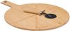 Bambus Pizza-Set – 2-teilig mit Pizzabrett & Pizzaschneider Bild 2