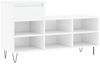 vidaXL Schuhregal Hochglanz-Weiß 102x36x60 cm Holzwerkstoff 831366 Bild 2