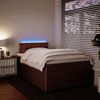 vidaXL Boxspringbett mit Matratze Rosa 120x200 cm Samt 3290027 Bild 4