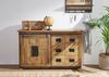 Sideboard Mango 140x45x85 natur lackiert RAILWAY #121 Bild 3
