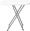Sanotechnik Tisch klappbar weiß, Metall, Kunststoff, 75x50x(56-73) cm Bild 2