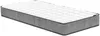 Vente-unique - KIJAL Mattress and bed base set StoffHolz, Platte Weiß - B 90 cm x H 19 cm30 cm x L 190 cm Bild 3