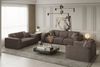 Sofa Designersofa CELES 2-Sitzer in Stoff Scala Taupe Bild 2