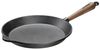 Skeppshult Bratpfanne Gusseisen 28 cm mit Walnussholzgriff - Schwarz - 25 bis 28 cm Bild 2