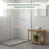 Relaxdays Badhocker aus Bambus mit Ablage Bild 3