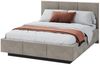thematys Polsterbett Stauraumbett mit Bettkasten 90x200, 120x200, 140x200, 160x200, 180x200 (TOPSELLER - MADE IN EU - 4 Bezüge - CORD, OTTAWA, VELOURS - Optional mit Matratze bestellbar, mit großen gepolsterten Kopfteil, mit Bettkasten zum aufklappen),... Bild 3
