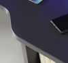 Schreibtisch >Tamas< in Schwarz/matt - 160x91,1x72cm (BxHxT) Bild 3