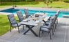 Gartentisch Vancouver, Keramik, Schwarz, 200 x 76 x 100 cm Bild 5