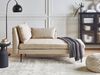 Linksseitige Chaiselongue YERRES Stoff Beige Bild 3