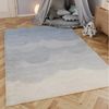 SMART KIDS Kinderteppich Mika, rechteckig, Höhe: 1,2 mm, aus Naturfasern, dezentes Wolken-Motiv, pastellfarben, Kinderzimmer Bild 5