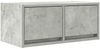 vidaXL TV-Schränke 2 Stk. Betongrau 60x31x25,5 cm Holzwerkstoff 861497 Bild 5