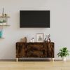 vidaXL TV-Schrank Räuchereiche 102 x 44,5 x 50 cm Holzwerkstoff [819601] Bild 3
